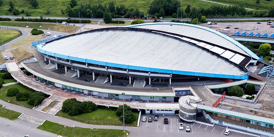 Велотрек Крылатское Москва снаружи